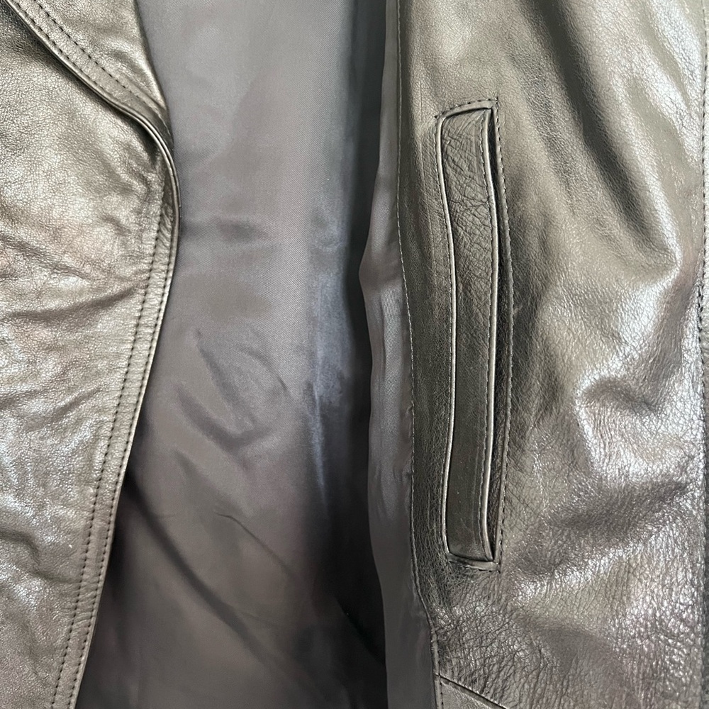 Belstaff Leather Jacket(never worn) - Picture 8 of 14